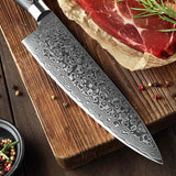 Benchmark Series 8inch Damascus Steel Chef Knife