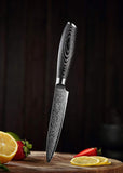 Benchmark Series 5 Inch Damascus Steel Utility Knife