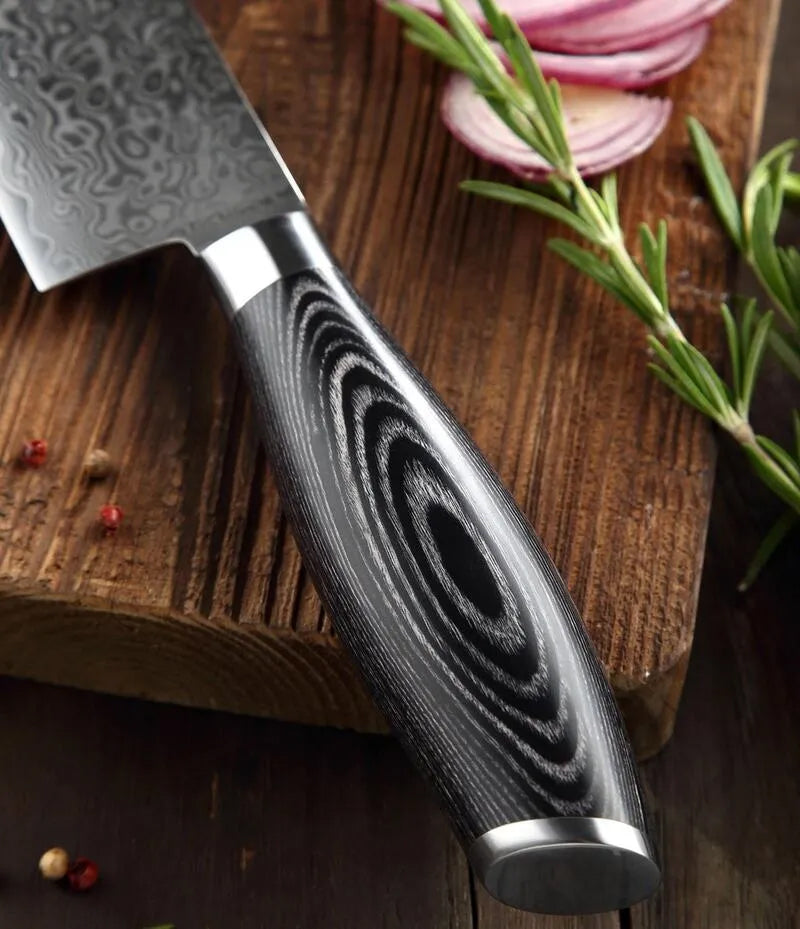 Benchmark Series 8inch Damascus Steel Chef Knife