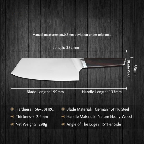 Blade Elite Series 7.8 inch German Steel Nakiri Knife