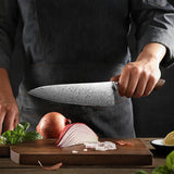 Bold Dynasty Series 8 IncDamascus Steel  Chef Knife