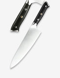 B13 Stainless 8 Inch Chef Knife, German 1.4116 Steel, Having Nature Ebony Wood Handle