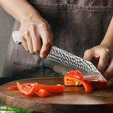 5 Pcs Damascus Kitchen Chef Knife Set Having G10 Handle with Gift Box