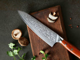 Bold Radiance Series 8 inch Damascus steel Chef Knife