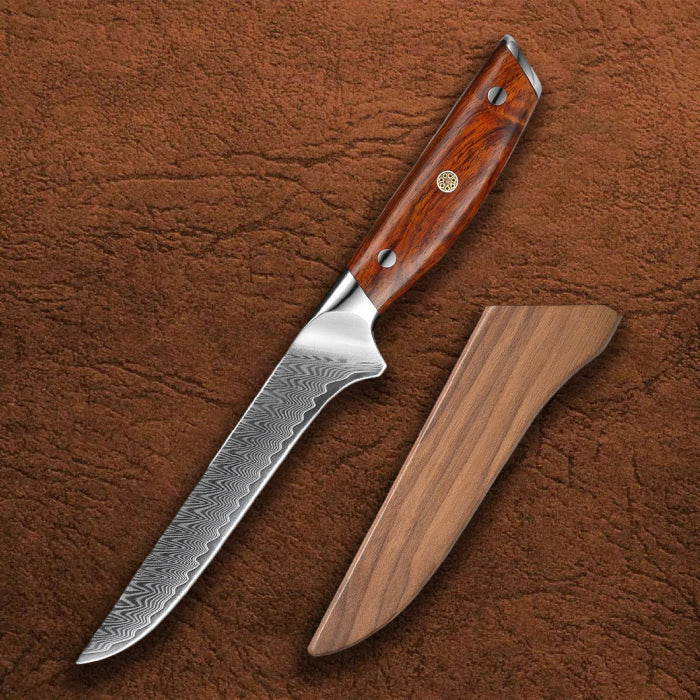 Custom Magnetic Wooden Sheath For Boning Knife