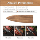 Blaze Series Chef Knife Wooden Sheath