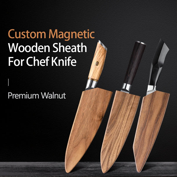 Prime Series Chef Knife Wooden Sheath