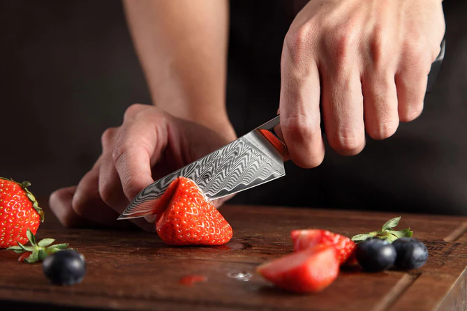 Bold Zenith Series 3.5 Inch Damascus Steel Paring Knife